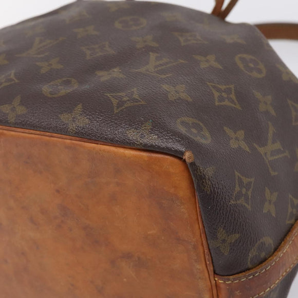 LOUIS VUITTON Monogram Petit Noe Shoulder Bag M42226 LV Auth 206621