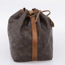 LOUIS VUITTON Monogram Petit Noe Shoulder Bag M42226 LV Auth 206621-3
