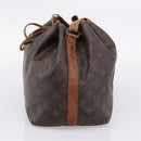 LOUIS VUITTON Monogram Petit Noe Shoulder Bag M42226 LV Auth 206621-4
