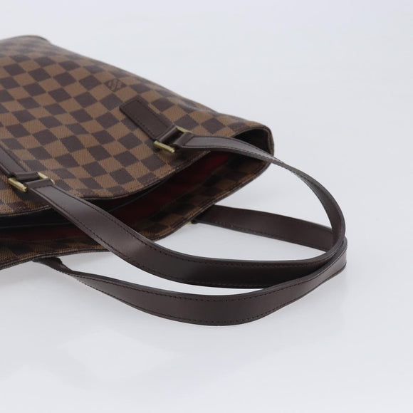LOUIS VUITTON Damier Ebene Vavin GM Tote Bag N51169 LV Auth 206622A
