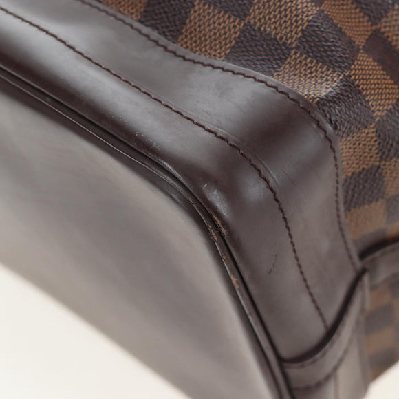 LOUIS VUITTON Damier Ebene Noe Shoulder Bag SPO N42229 LV Auth 206623SAV