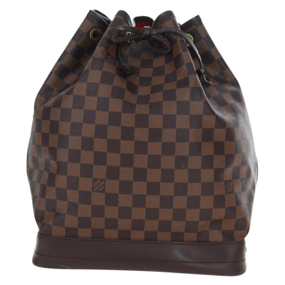 LOUIS VUITTON Damier Ebene Noe Shoulder Bag SPO N42229 LV Auth 206623SAV