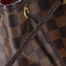 LOUIS VUITTON Damier Ebene Noe Shoulder Bag SPO N42229 LV Auth 206623SAV-9