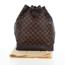 LOUIS VUITTON Damier Ebene Noe Shoulder Bag SPO N42229 LV Auth 206623SAV-12