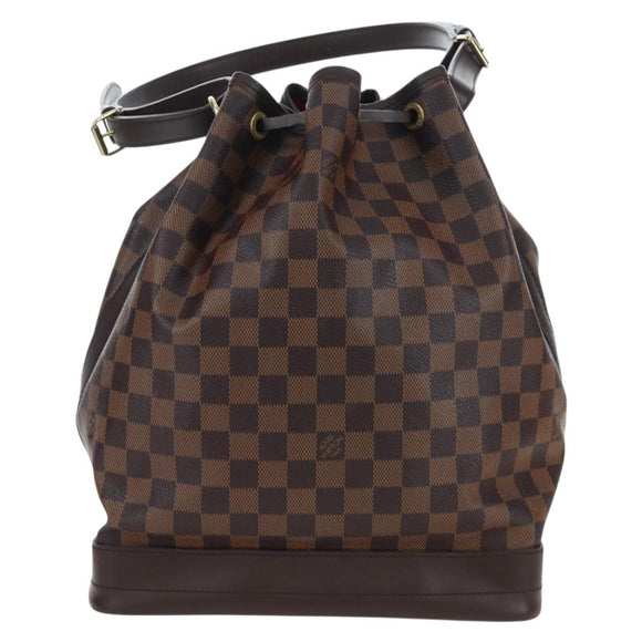 LOUIS VUITTON Damier Ebene Noe Shoulder Bag SPO N42229 LV Auth 206623SAV