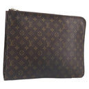 LOUIS VUITTON Monogram Posh Documents Clutch Bag LV Auth 206625-1