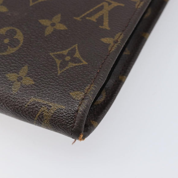 LOUIS VUITTON Monogram Posh Documents Clutch Bag LV Auth 206625