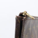 LOUIS VUITTON Monogram Posh Documents Clutch Bag LV Auth 206625-9