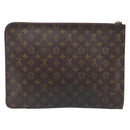 LOUIS VUITTON Monogram Posh Documents Clutch Bag LV Auth 206625-2