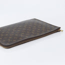 LOUIS VUITTON Monogram Posh Documents Clutch Bag LV Auth 206625-5