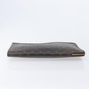 LOUIS VUITTON Monogram Posh Documents Clutch Bag LV Auth 206625-6