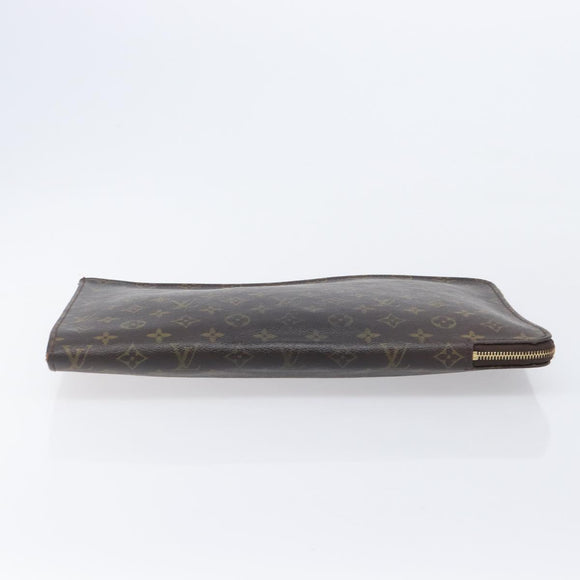 LOUIS VUITTON Monogram Posh Documents Clutch Bag LV Auth 206625