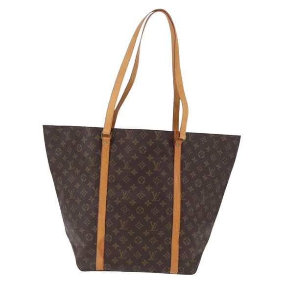 LOUIS VUITTON Monogram Sac Shopping GM Tote Bag M51110 LV Auth 206628A
