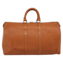 LOUIS VUITTON Epi Keepall 45 Boston Bag Zipangu Gold M42978 LV Auth 206629-2