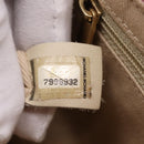 CHANEL Camelia Tote Bag Suede Pink Gold Tone CC Auth 206630-11