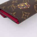 LOUIS VUITTON Monogram Vivienne Portefeuille Victorine M15337 LV Auth 206631SAM-16