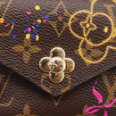 LOUIS VUITTON Monogram Vivienne Portefeuille Victorine M15337 LV Auth 206631SAM-17