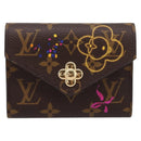 LOUIS VUITTON Monogram Vivienne Portefeuille Victorine M15337 LV Auth 206631SAM-13