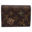LOUIS VUITTON Monogram Vivienne Portefeuille Victorine M15337 LV Auth 206631SAM-2