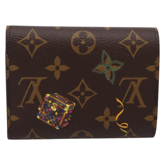 LOUIS VUITTON Monogram Vivienne Portefeuille Victorine M15337 LV Auth 206631SAM