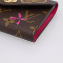 LOUIS VUITTON Monogram Vivienne Portefeuille Victorine M15337 LV Auth 206631SAM-7