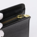 LOUIS VUITTON Epi Pochette Homme Clutch Bag Black M52522 LV Auth 206633-8