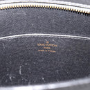 LOUIS VUITTON Epi Pochette Homme Clutch Bag Black M52522 LV Auth 206633-17