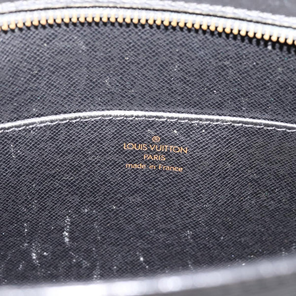 LOUIS VUITTON Epi Pochette Homme Clutch Bag Black M52522 LV Auth 206633