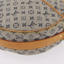 LOUIS VUITTON Monogram Mini Jeanne GM Shoulder Bag Blue M92000 LV Auth 206634-16