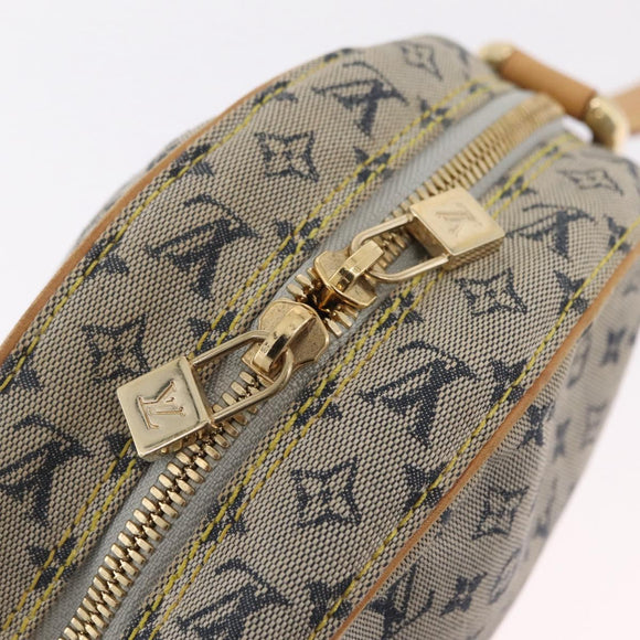 LOUIS VUITTON Monogram Mini Jeanne GM Shoulder Bag Blue M92000 LV Auth 206634