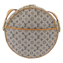 LOUIS VUITTON Monogram Mini Jeanne GM Shoulder Bag Blue M92000 LV Auth 206634-2