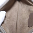 GUCCI Bamboo Hand Bag Leather Gray Gold Tone 001 2058 Auth 206638-23