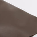 GUCCI Bamboo Hand Bag Leather Gray Gold Tone 001 2058 Auth 206638-7
