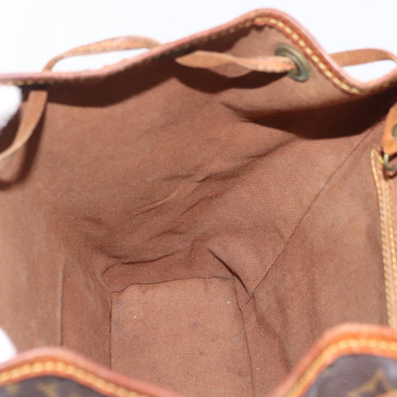 LOUIS VUITTON Monogram Montsouris MM Backpack M51136 LV Auth 206639