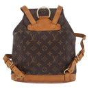 LOUIS VUITTON Monogram Montsouris MM Backpack M51136 LV Auth 206639-3