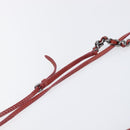 Miu Miu Chain Shoulder Bag Patent Red Silver Auth 206641-10