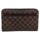 LOUIS VUITTON Damier Ebene Saint Louis Clutch Bag N51993 LV Auth 206646-13