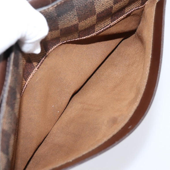 LOUIS VUITTON Damier Ebene Saint Louis Clutch Bag N51993 LV Auth 206646