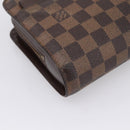 LOUIS VUITTON Damier Ebene Saint Louis Clutch Bag N51993 LV Auth 206646-14