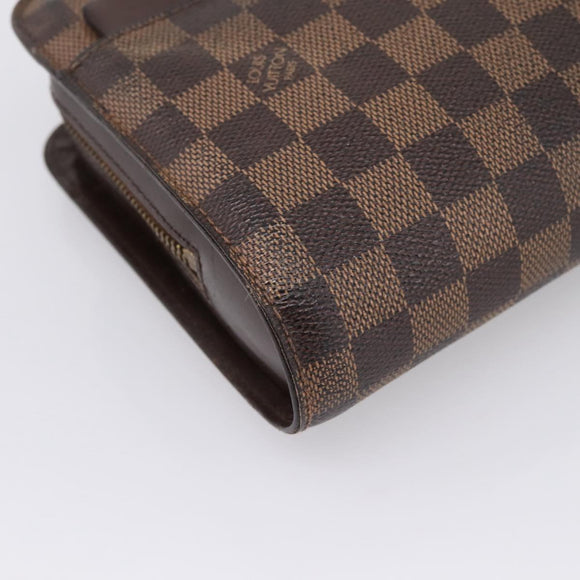 LOUIS VUITTON Damier Ebene Saint Louis Clutch Bag N51993 LV Auth 206646