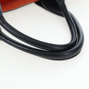 PRADA Uverture Tote Bag Canvas 2way Black Silver Auth 206647-8