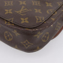 LOUIS VUITTON Monogram Saint Cloud MM Shoulder Bag M51243 LV Auth 206649-18