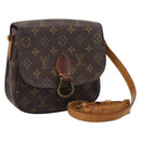 LOUIS VUITTON Monogram Saint Cloud MM Shoulder Bag M51243 LV Auth 206649-1