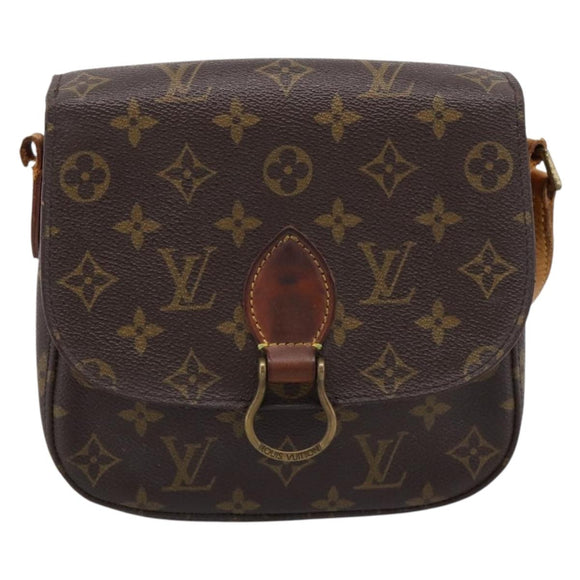 LOUIS VUITTON Monogram Saint Cloud MM Shoulder Bag M51243 LV Auth 206649
