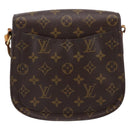 LOUIS VUITTON Monogram Saint Cloud MM Shoulder Bag M51243 LV Auth 206649-2