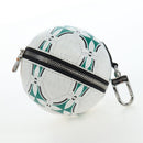 LOUIS VUITTON LV Football Pouch Leather White M02430 LV Auth 206650SM-4