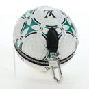 LOUIS VUITTON LV Football Pouch Leather White M02430 LV Auth 206650SM-5