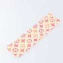 LOUIS VUITTON Monogram Tiles Japanese Fan Red UD1294 LV Auth 206652M-18