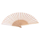 LOUIS VUITTON Monogram Tiles Japanese Fan Red UD1294 LV Auth 206652M-8