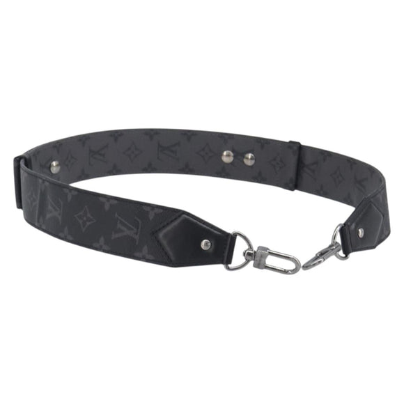 LOUIS VUITTON Monogram Eclipse Shoulder Strap J02498 LV Auth 206653V